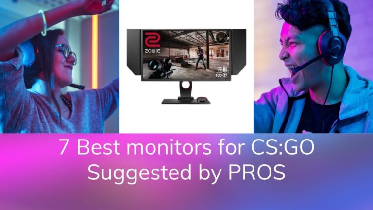 7 Best Monitors for CS:GO by Gaming PROS