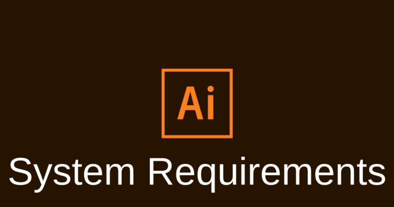 Adobe illustrator System Requirements