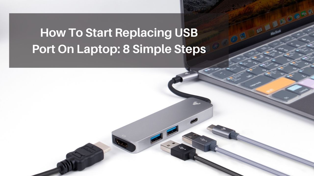 replacing usb port on laptop